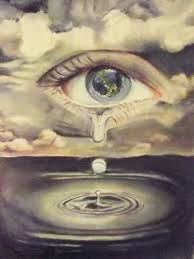 Tableau Peinture Profondeur Monde Tristesse Regard Sur Le Monde