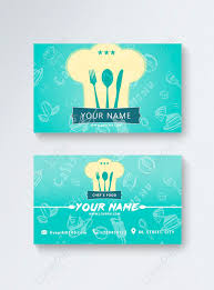 Make it part of your arsenal in your template database. Chef Business Card Template Image Picture Free Download 450000211 Lovepik Com