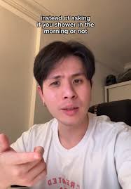 Instead of asking if you shower in the morning, we should be asking more  important questions...