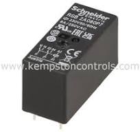 Schneider - RSB2A080P7 INTERFACE PLUG-IN RELAY, 8 A, 2 CO, 230 V AC