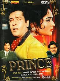 Prince 1969 Shammi Kapoor Vyjayanthimala Bollywood Hindi Dvd Shammi Kapoor Bollywood Posters Old Bollywood Movies