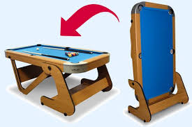 Riley 6 Foot 6 Inch Folding Pool Table Rpt 6f Folding Pool Table Pool Table Pool Houses