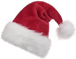 Santa and christmas tree clipart. Amazon Com B Land Unisex Adult S Santa Hat Christmas Hat For Adults Wowen Man Extra Thicken Holiday Hat With Comfort Liner Kitchen Dining