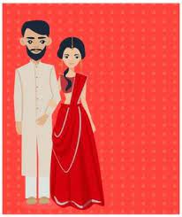 Discover thousands of premium vectors available in ai and eps formats. Cute Indian Cartoon Couple For Wedding Invitations Card Indian Wedding Couple Indian Wedding Invitation Cards Cartoon Wedding Invitations