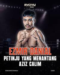 Byon Combat | PENANTANG AZIZ CALIM, EZMIR DANIAL TERNYATA SEORANG KNOCKOUT  ARTIST‼️ Ezmir yang sejak umur 12 tahun sudah menjalani latihan sebagai...  | Instagram