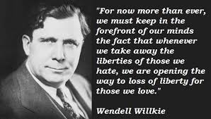 Wendell Willkie Quotes. QuotesGram via Relatably.com