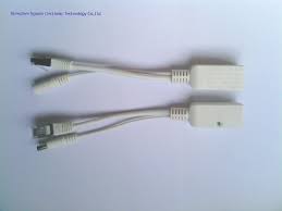 gigabit poe injector splitter with 2 1 5 5mm dc kit good manufacturer for power over ethernet products in cable top com splitters electronics technology cable