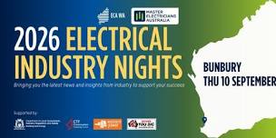 2026 WA Electrical Industry Nights - Bunbury