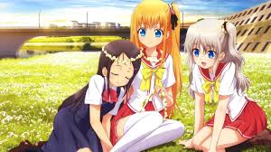 Download animated wallpaper, share & use by youself. Three Anime Girl Best Friends 2560x1440 Wallpaper Teahub Io