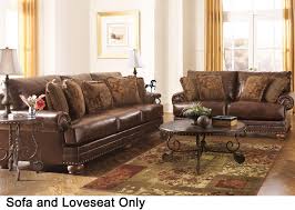 1040 00 Free Shipping Signature Design By Ashley 99200sl Traditional Durablend Living Living Room Sets Furniture Ashley Leather Sofa Leather Sofa And Loveseat