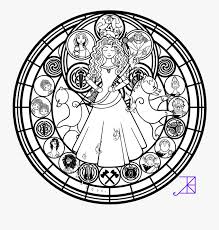 At Stained Glass Coloring Pages Mandala Colouring Pages Disney Free Transparent Clipart Clipartkey