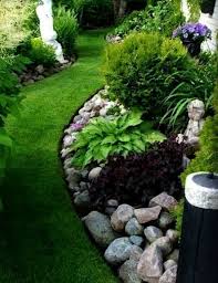 Easy And Simple Landscaping Ideas And Garden Designs Drawing Cheap Pool Landscaping Ide Rock Garden Landscaping Front Yard Landscaping Design River Rock Garden