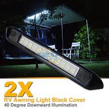 The vast majority of led lighting products being sold to the rv market today are designed for indoor use. Dream Lighting 12 Volt Auto Waterproof Awning Lights Cool White Rv Exterior Led For Sale Online Ebay