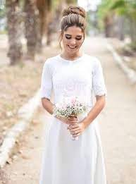 Wedding Gown With Sleeves Simple 68 New Ideas Simple Wedding Dress With Sleeves Modest Wedding Dresses With Sleeves Simple Wedding Dress Short