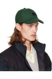 rag & bone Green Addison Baseball Cap