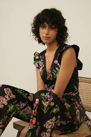 25% off with code tuesdaysalez ends today. Black Floral Print Tie Waist Scuba Jumpsuit Oasis