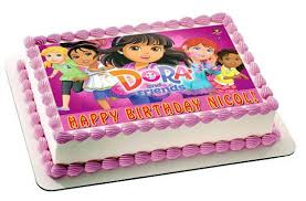 Dora And Friends 2 Edible Birthday Cake Topper Or Cupcake Topper Decor Dora And Friends Birthday Cake Toppers Wedding Cake Fresh Flowers