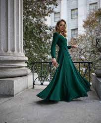 30 Dresses In 30 Days Fall Winter 2017 Black Tie Wedding Memorandum Winter Wedding Guest Dress Long Sleeve Maxi Evening Dress Black Tie Wedding Guests