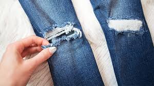 How to make ripped jeans with tweezers mark lines where you want to distress. How To Rip Jeans Knees Do It Yourself 5 Simple Steps