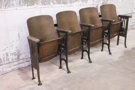 Vintage 1930 S Wooden Theater Seats Etsy Entry Decor Theater Seating Seating