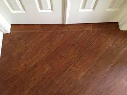 Porcelain Plank Wood Look Tile Installations Tampa Florida Spaces Tampa Ceramictec Wood Look Tile Wood Tiles Design Porcelain Wood Tile