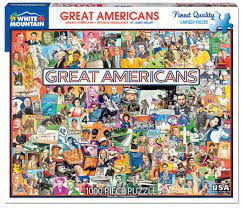 We did not find results for: Great Americans Collage Jigsaw Puzzle 1000 Piece White Mountain Puzzles