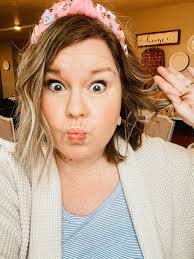 Headband girl shares her love for headbands and conversation heart earrings