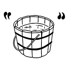Draw a bucket of water for my lady's daughter. Wooden Bucket Contain Water Coloring Pages Best Place To Color