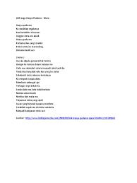 Ketikkan nama penyanyi dan judul lagu, berikan tanda kutip di judul lagu, misal: Lagu