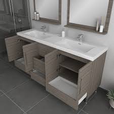 Shop in deliver set your location. Alya Bath Ripley 67 Inch Double Bathroom Vanity Gray