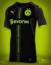 A very subtle embossed line, showing a pulse beat, is placed on the chest of the new dortmund jersey. Puma Borussia Dortmund 18 19 Concept Kit By Prez Footy Headlines