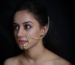 What Is The Meaning Of Nose Rings Read About The Cultural And Symbolic Significance Of This Millenia Long Tradition Nose Ring Nath Nose Ring Rings