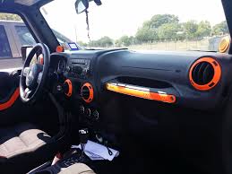 Imgur Jeep Wrangler Interior Jeep Interiors Orange Jeep