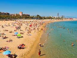 La barceloneta beach is barcelona's most bustling and touristy stretch of sand and sea, which inevitably makes it one of the most crowded, but it compensates for it with a surplus of entertainment and seafood options. 8 Best Barcelona Beaches For Year Round Sun And Fun