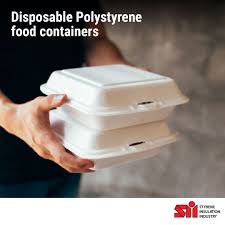 Containers made of polystyrene and paper are used commonly in the food service industry to serve food and beverages, and there is a great deal of controversy over which type of container is less environmentally damaging. Disposable Polystyrene Food Containers For Safe Fresh Food Polystyrene Food Food Containers Disposable Containers Ab Polystyrene Food Containers Styrene