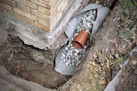 Der boden ist aus lehm (gewachsen oder gestampft). Entwasserung Durch Drainage Hornbach