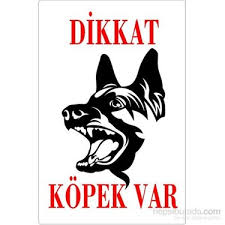 Dikkat Kopek Var Uyari Levhasi Alman Kurdu Fiyati