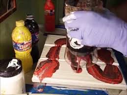 Fluid Acrylic Pour Latex Extender And Silicone Youtube