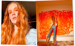 Antes e depois da xereola. Marina Ruy Barbosa Mergulha No Laranja Para Novo Projeto Que Deve Ser Lancado Em Agosto Vem Saber Moda Beleza Glamurama
