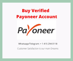 Buy Verified Payoneer Accounts 100 Full Verified Payoneer Bank Acc