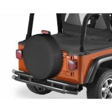 Bestop Spare Tire Cover Black Diamond Medium