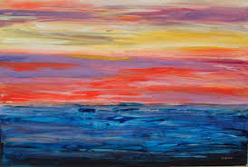 It is the best way for me. Abstract Sunset Paintings