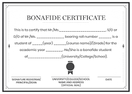 Informal letters format of formal letter: Bonafide Certificate Application Format Download Here Leverage Edu