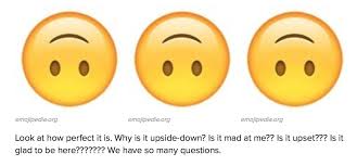 Check spelling or type a new query. Emoji Blog The Upside Down Smile Is The Greatest New Emoji