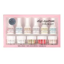 Dip powder (also known as sns, for the brand signature nail systems) nails have grown in popularity, but before trying this trendy new service, there's at least one woman warning to proceed with caution. Kiara Sky Professional Nails Dip Powder Dip System Color Kit 5 X 28g 6 X 15ml Ksdck01