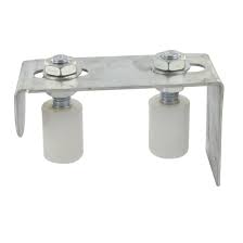 Motorisation de portail coulissant avidsen. Guide De Haut De Portail 2 Galets D Entrainement Reglable Acier Zingue Blanc Leroy Merlin