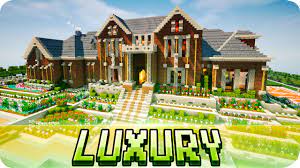 Mansion minecraft maps for bedrock edition. Minecraft Luxury Brick Mansion House Map W Download Youtube