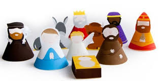 5 Tutoriels Pour Fabriquer Ses Personnages De Creche Creche De Noel A Imprimer Creations De Noel Activite Noel