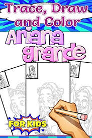 Follow along to learn how to draw cute ariana grande step by step, easy. Trace Draw And Color Ariana Grande For Kids And Teens Fans Fun And Cute Tracings Art Sketch Erin 9798646037313 Amazon Com Books
