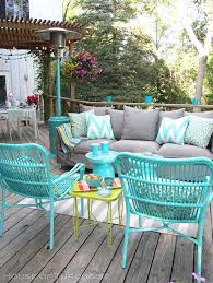 Turquoise Furniture Turquoise Outdoor Furniture Ideas Turquoise Patio Decor Cheap Patio Furniture Patio Decor Outdoor Decor